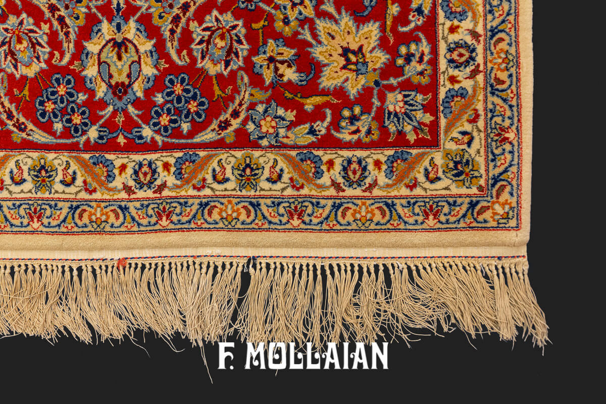 Antique Isfahan Rug Silk Warp n°:42797440